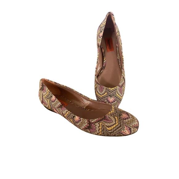 Missoni Shoes - Missoni patterned ballet flats-size 38
